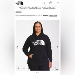 The North Face Women’s Plus Half Dome Pullover Hoodie